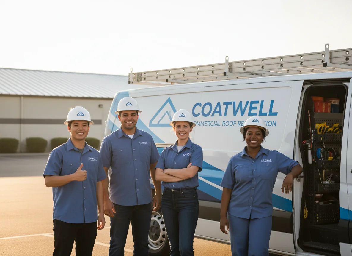Commercial roof coating company in Warwick, MA